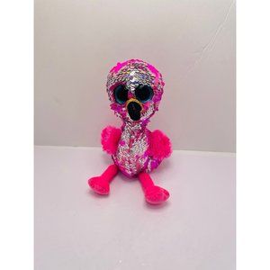 TY Beanie Boos Pinky Flamingo Plush